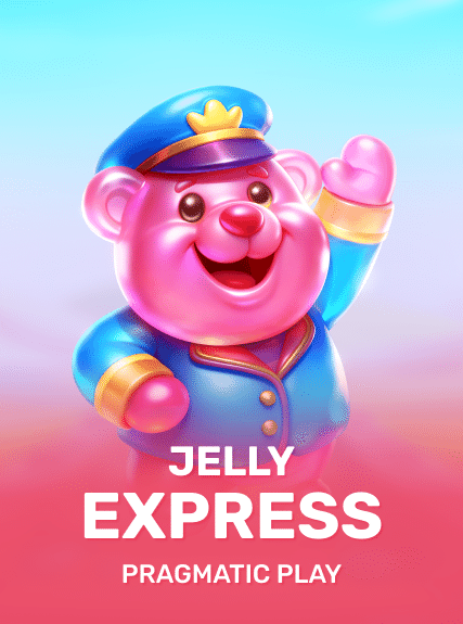 Jelly Express slot cover — Hacksaw Gaming cluster-pays slot